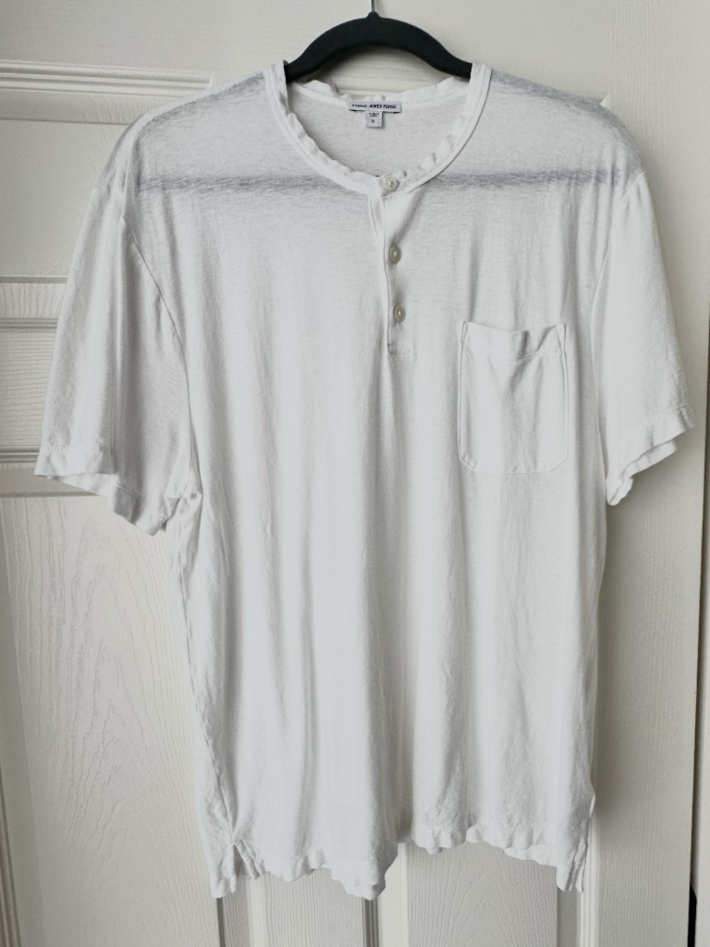 James Perse cotton linen tee